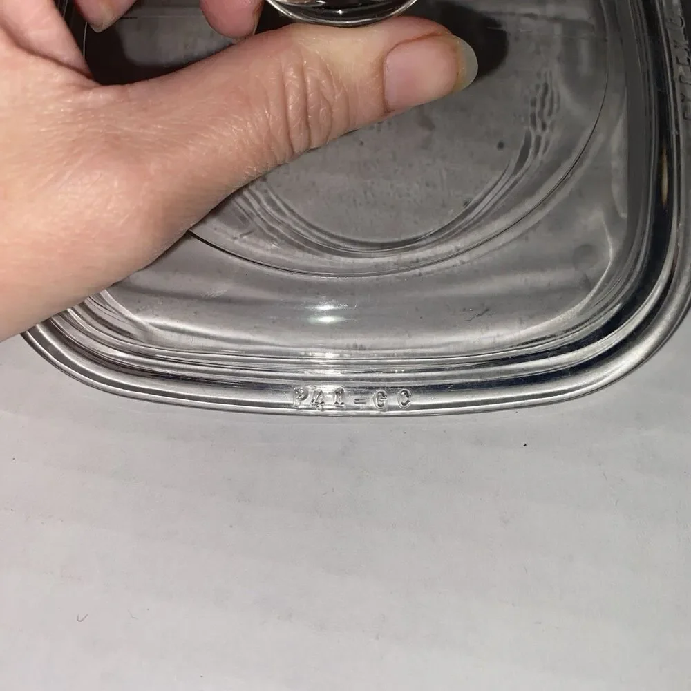 Petite Pan Pyrex Glass 5” Lid P-41-GC Corning Ware  Replacement Read Desc. A-3